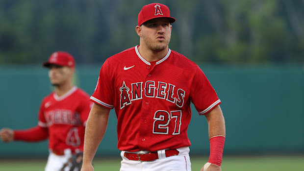 Los Angeles Angels outfielder Mike Trout